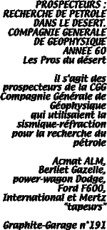 PROSPECTEURS :