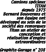 Camions spéciaux TITAN